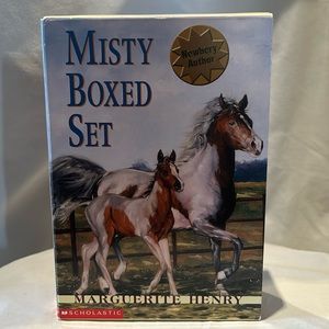 Misty Boxed set(4 books) by Beloved Author Marguerte Henry.